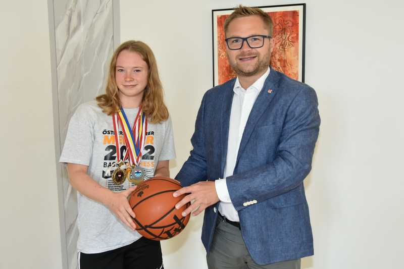 Mistelbachs Basketballtalent Victoria Matzka ist auf der Überholspur